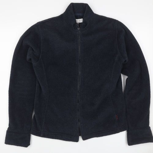 Ted Baker Women’s Blue Fleece Full Zip Jacket UK 12