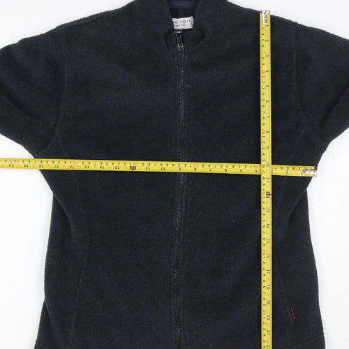 Ted Baker Women’s Blue Fleece Full Zip Jacket UK 12