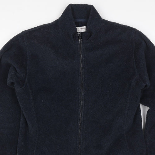 Ted Baker Women’s Blue Fleece Full Zip Jacket UK 12