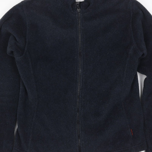 Ted Baker Women’s Blue Fleece Full Zip Jacket UK 12