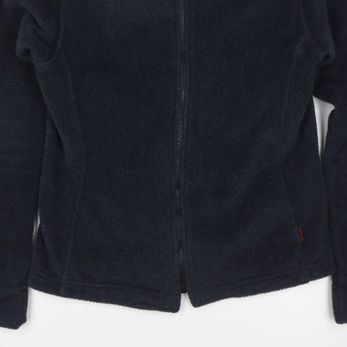 Ted Baker Women’s Blue Fleece Full Zip Jacket UK 12