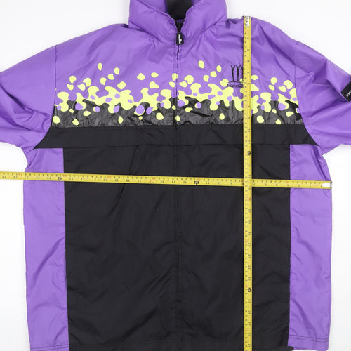 George Unisex Purple XL Manchester 2002 Commonwealth Games Windbreaker Jacket