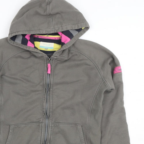 Seasalt Women’s Grey M Full Zip Organic Cotton Hooded Hoodie