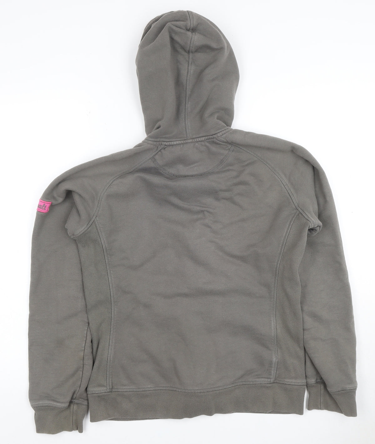 Seasalt Women’s Grey M Full Zip Organic Cotton Hooded Hoodie