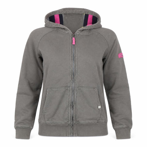Seasalt Women’s Grey M Full Zip Organic Cotton Hooded Hoodie