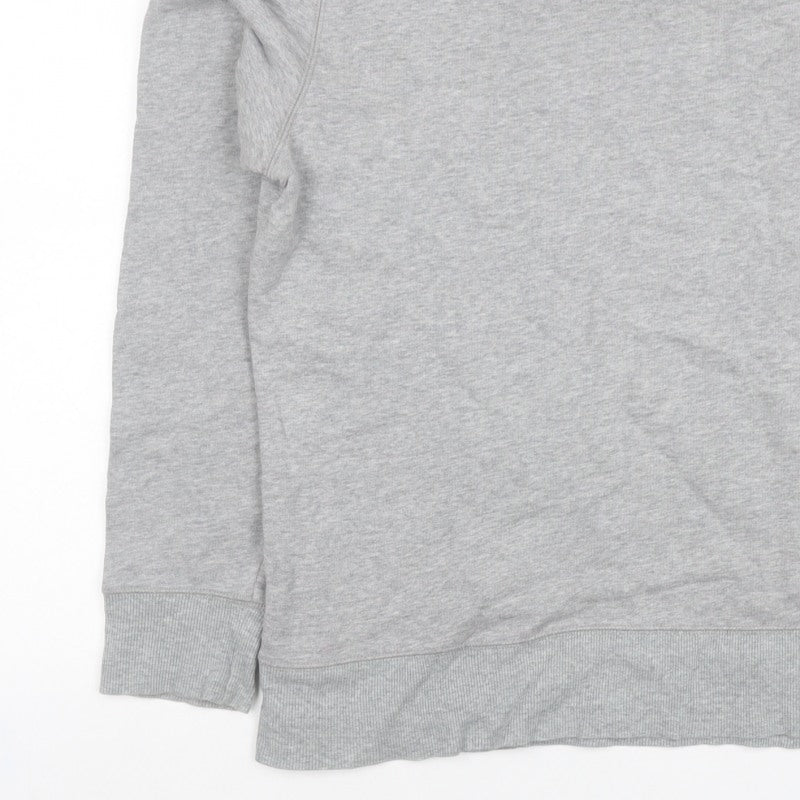 Gap Men’s Grey M Crew Neck Pullover Cotton Sweatshirt Classic