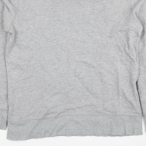 Gap Men’s Grey M Crew Neck Pullover Cotton Sweatshirt Classic