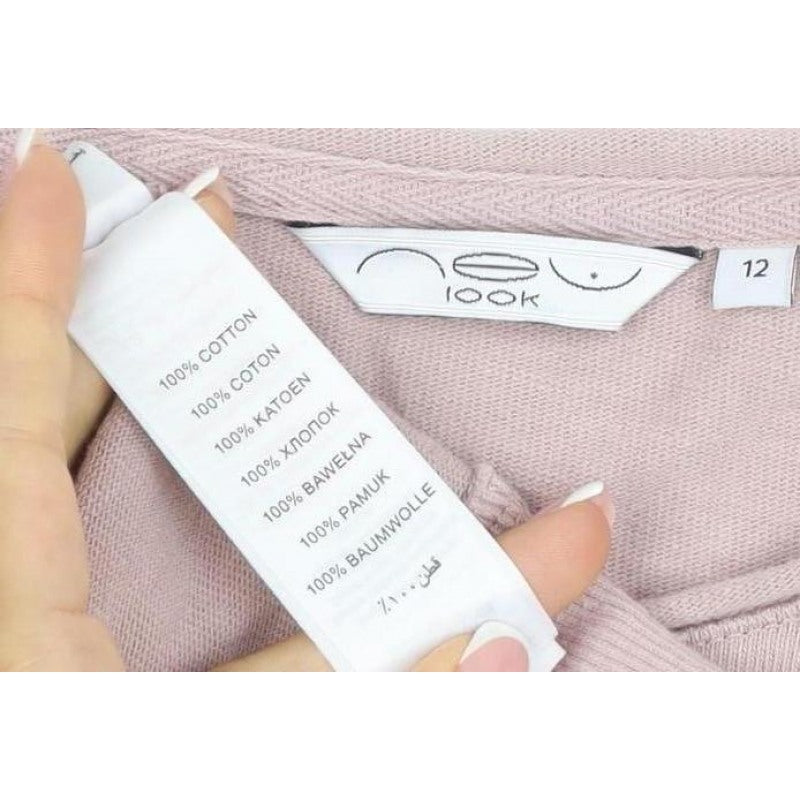 One Look Women’s Pink UK 12 Rhinestone Pullover Sweatshirt