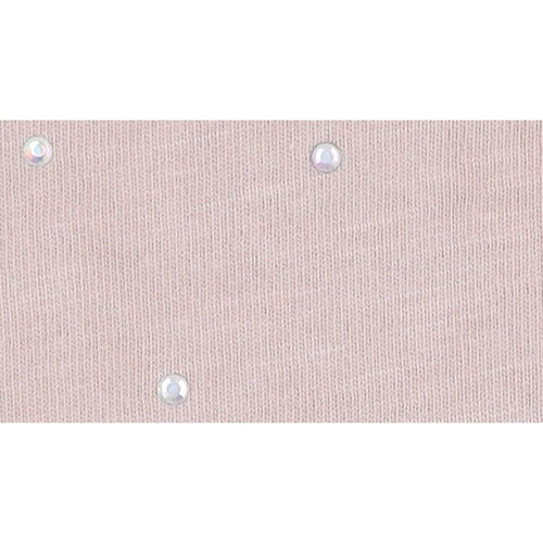 One Look Women’s Pink UK 12 Rhinestone Pullover Sweatshirt