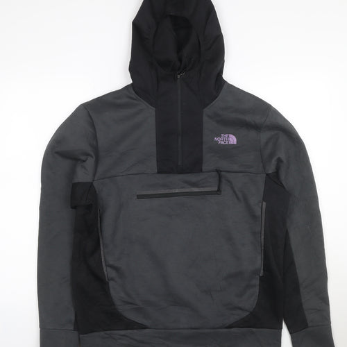 The North Face Men’s Black M 1/2 Zip Hooded Outdoor Pullover