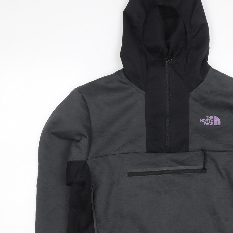 The North Face Men’s Black M 1/2 Zip Hooded Outdoor Pullover