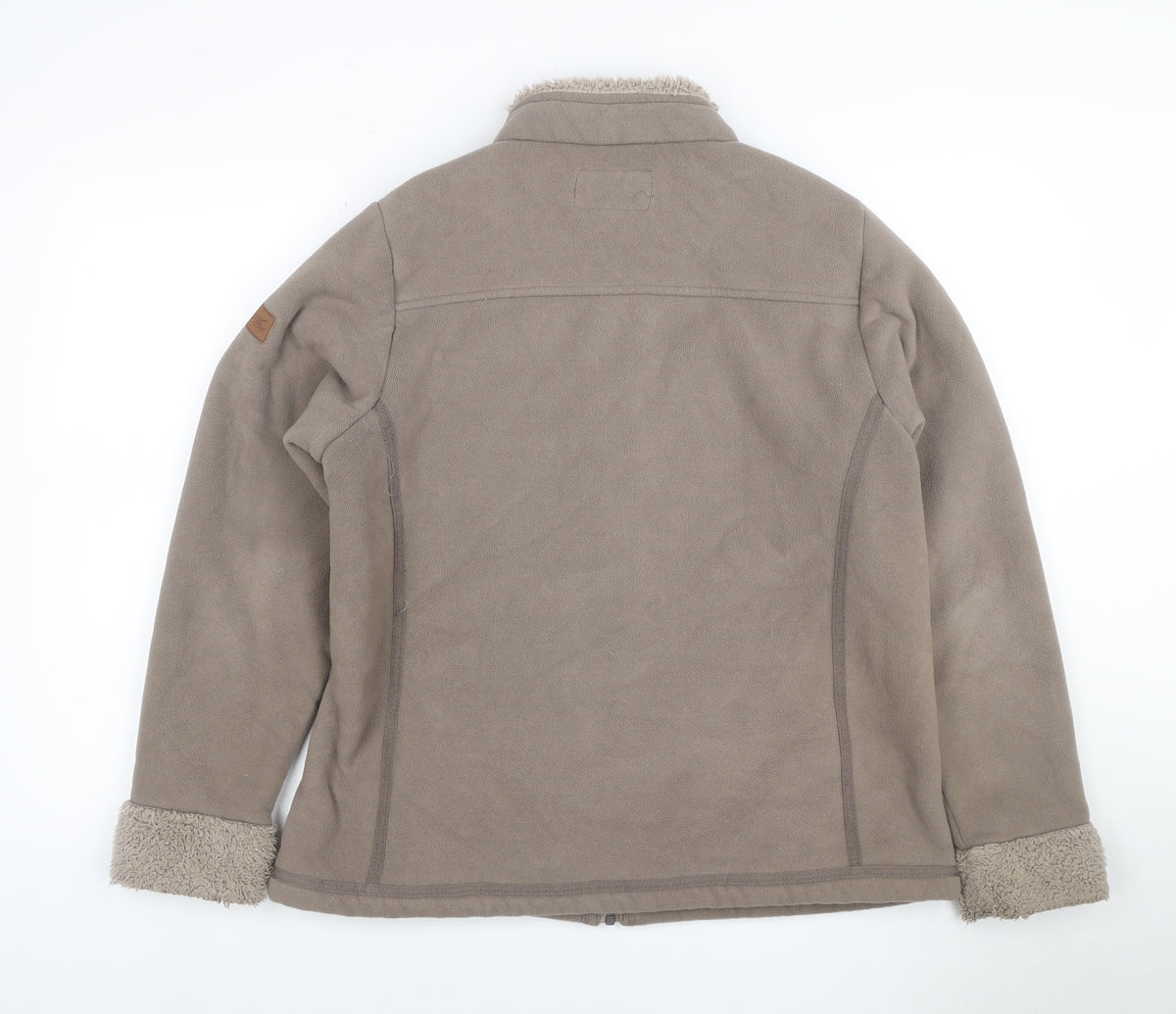 Regatta Women’s Brown Size 12 Fleece Sherpa Lined Full Zip Jacket
