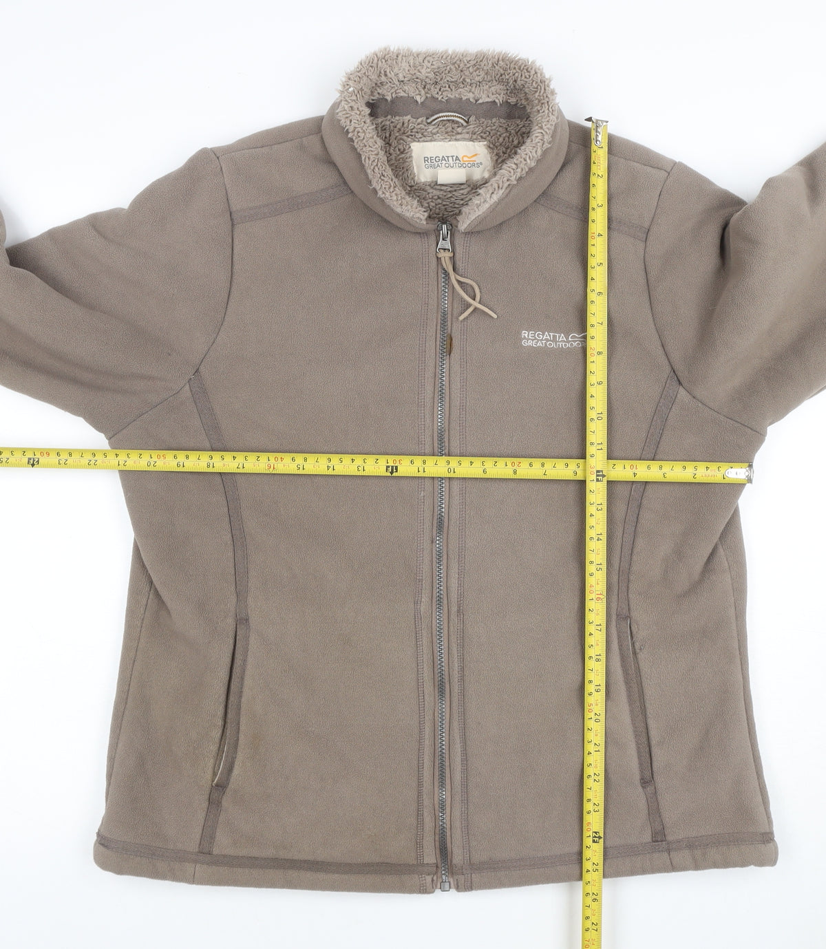 Regatta Women’s Brown Size 12 Fleece Sherpa Lined Full Zip Jacket