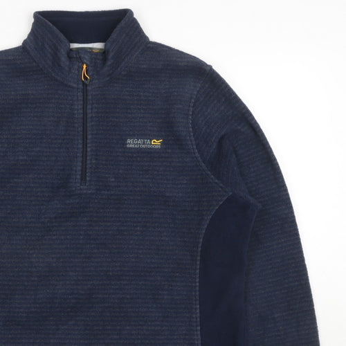Regatta Women’s Blue UK 16 1/4 Zip Fleece Pullover Sweatshirt
