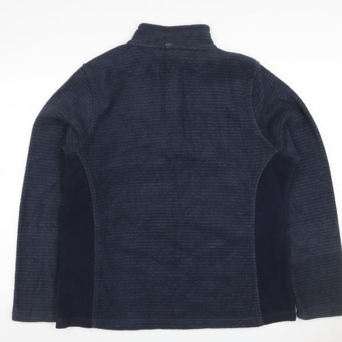 Regatta Women’s Blue UK 16 1/4 Zip Fleece Pullover Sweatshirt