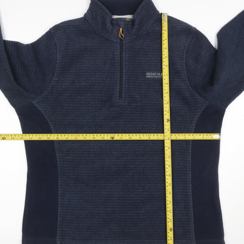 Regatta Women’s Blue UK 16 1/4 Zip Fleece Pullover Sweatshirt