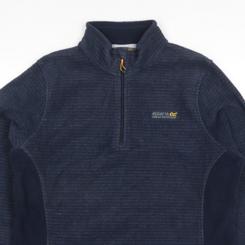 Regatta Women’s Blue UK 16 1/4 Zip Fleece Pullover Sweatshirt