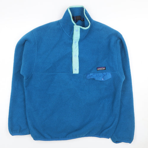 Patagonia Men’s Blue S Vintage Snap-T Fleece Pullover Sweatshirt