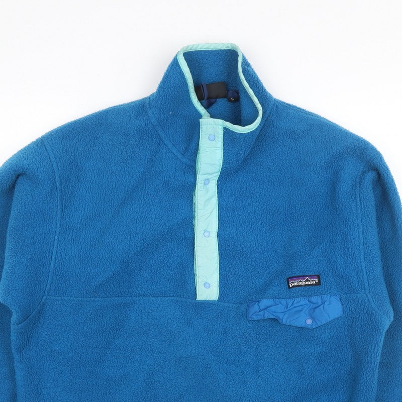 Patagonia Men’s Blue S Vintage Snap-T Fleece Pullover Sweatshirt