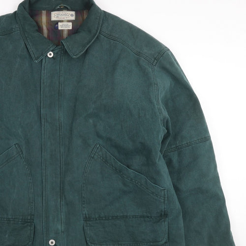 Purestuff Men's Green XL Padded Cotton Basic Workwear Jacket