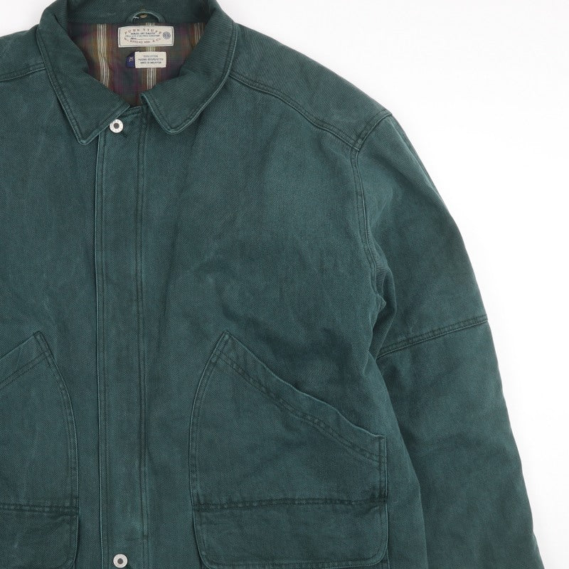 Purestuff Men's Green XL Padded Cotton Basic Workwear Jacket