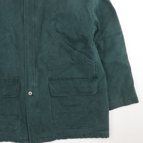 Purestuff Men's Green XL Padded Cotton Basic Workwear Jacket
