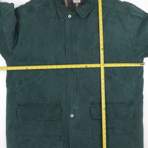 Purestuff Men's Green XL Padded Cotton Basic Workwear Jacket