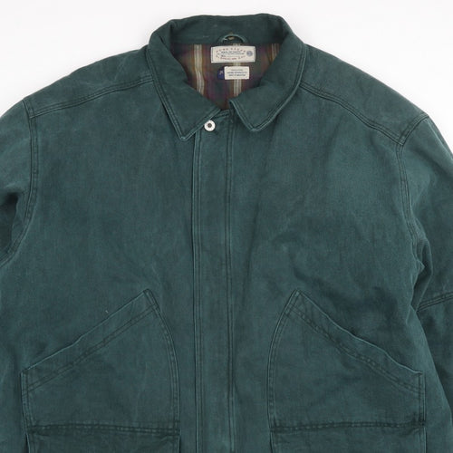Purestuff Men's Green XL Padded Cotton Basic Workwear Jacket