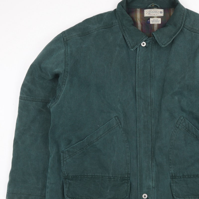 Purestuff Men's Green XL Padded Cotton Basic Workwear Jacket