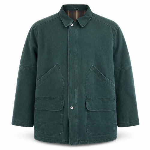Purestuff Men's Green XL Padded Cotton Basic Workwear Jacket