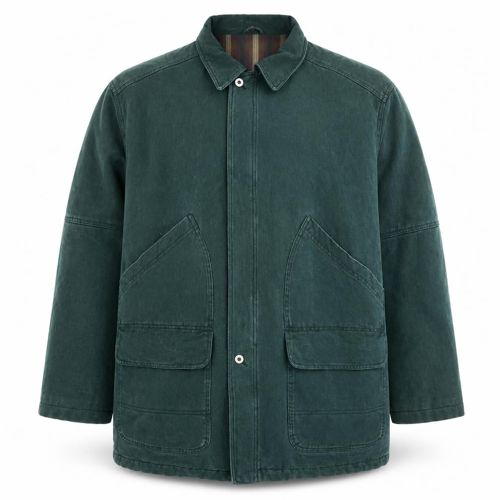 Purestuff Men's Green XL Padded Cotton Basic Workwear Jacket