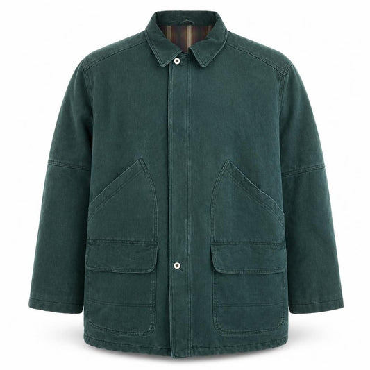 Purestuff Men's Green XL Padded Cotton Basic Workwear Jacket