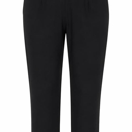 Marks and Spencer Women's Black Size 8 Stretch Pull-On Trousers