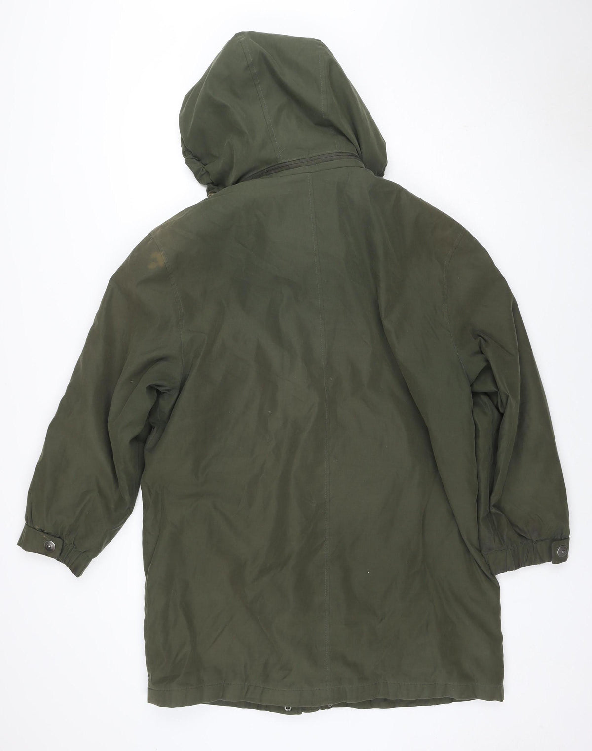 Marks and Spencer Women Green UK 12 Hooded 2-Part Parka Jacket