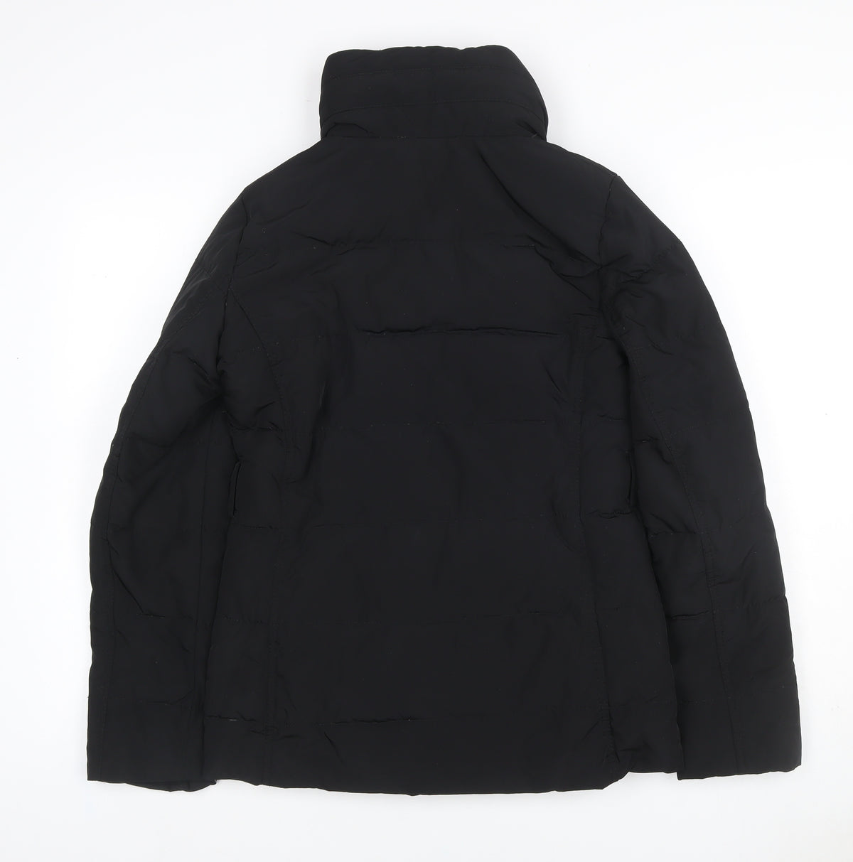 Mango Suit Women Black XS Puffer Jacket Quilted Insulated Zip