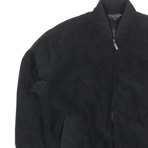 Jean-Louis Garonne Men's Black XL Bomber Jacket Full Zip