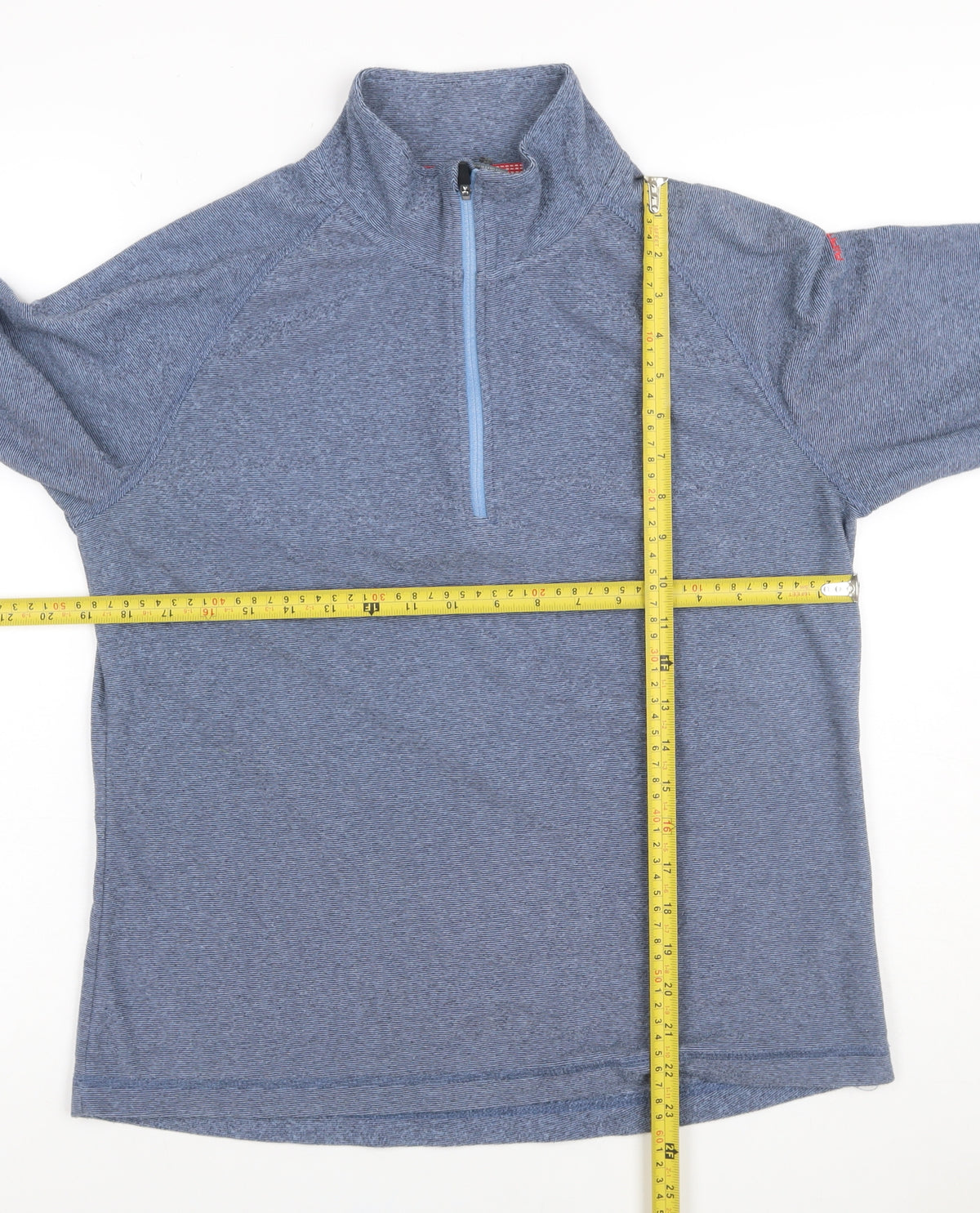 Trespass Women Blue UK 14 L 1/4 Zip Raglan Sweatshirt Outdoor