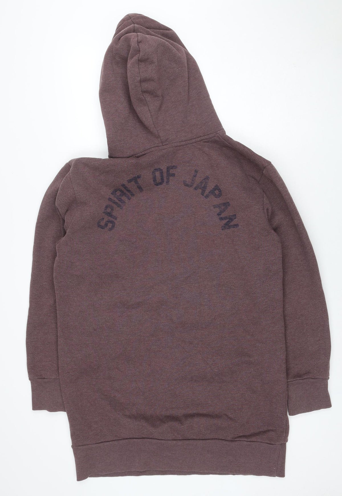 Superdry Women’s Purple UK 14 Pullover Hoodie Spirit of Japan Logo