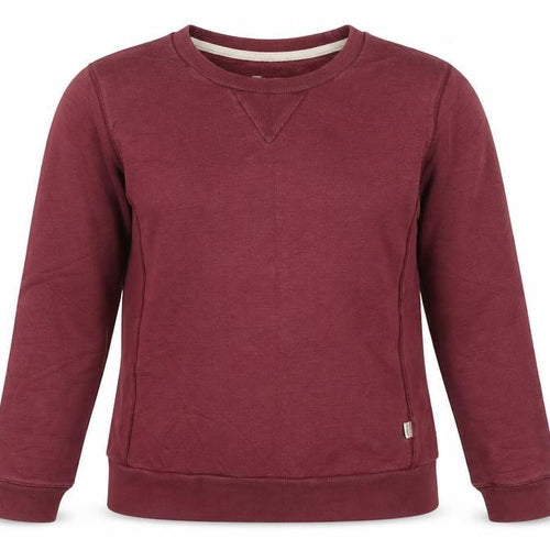 Howies Women’s Red UK 10 Crew Neck Raglan Sweatshirt Cotton