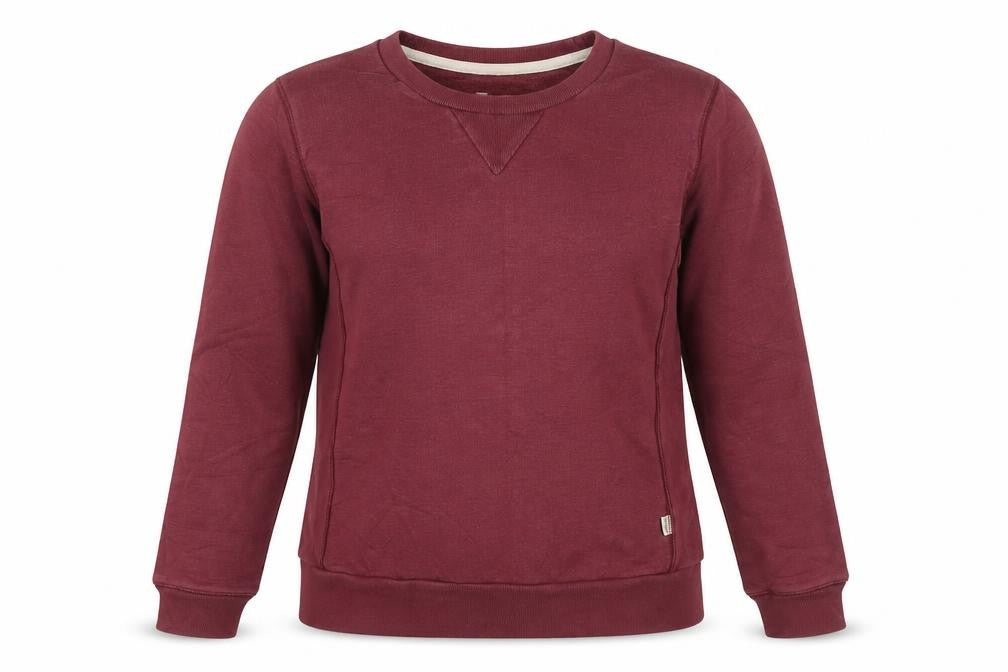 Howies Women’s Red UK 10 Crew Neck Raglan Sweatshirt Cotton