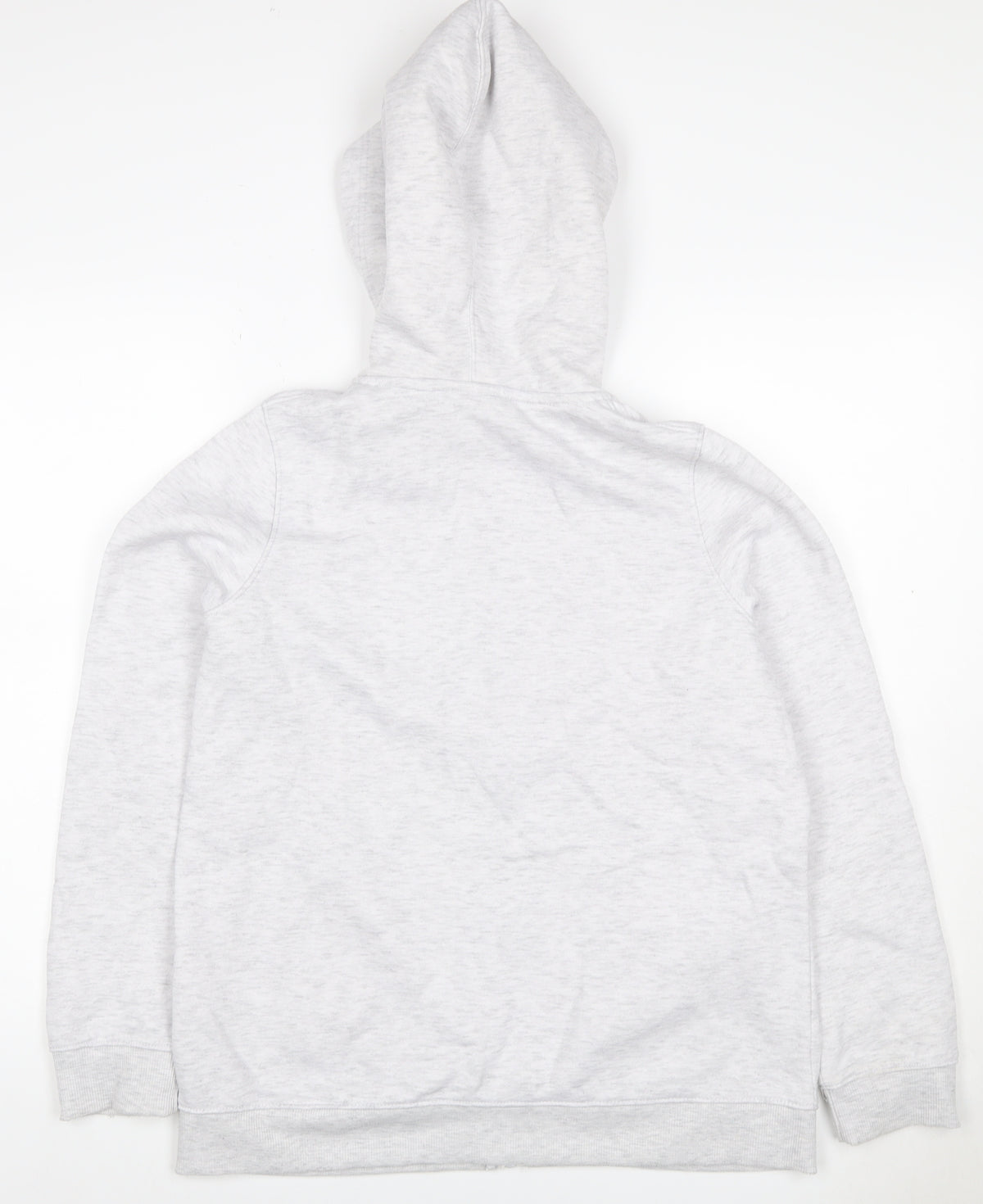 Slazenger Women Grey UK 14 Full Zip Hooded Fleece Hoodie