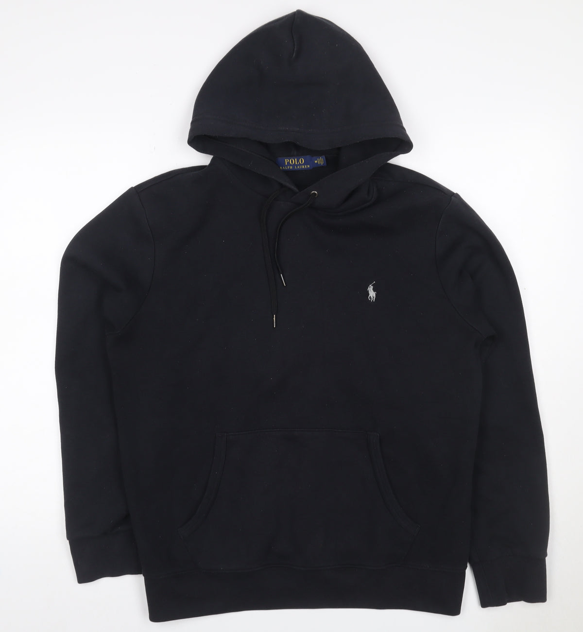 Polo Ralph Lauren Men’s Black M Pullover Hoodie Embroidered Logo