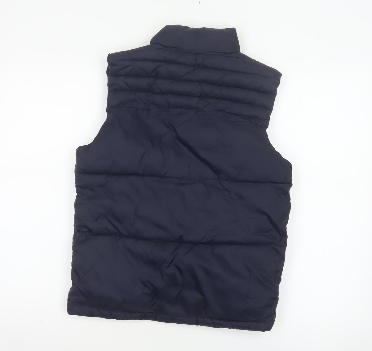 Okaidi Boys Blue 10-11 Years Reversible Puffer Waistcoat Padded