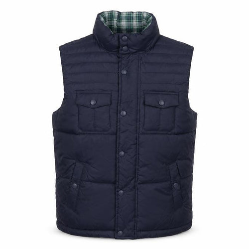 Okaidi Boys Blue 10-11 Years Reversible Puffer Waistcoat Padded