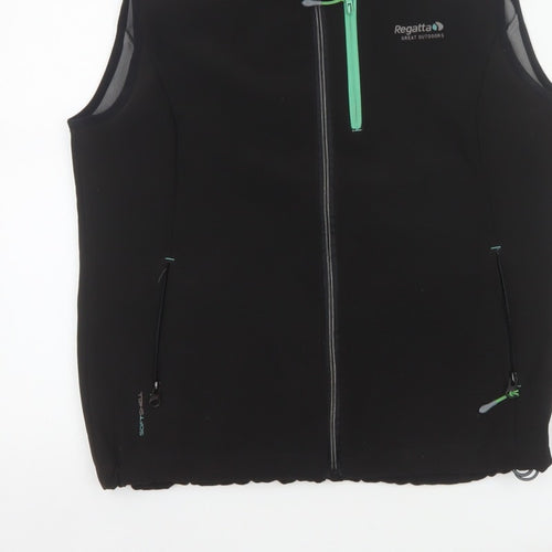 Regatta Women Black Size 14 Softshell Bodywarmer Water Resistant