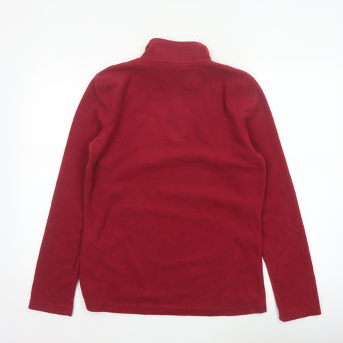 Regatta Women’s Red UK 10 1/4 Zip Fleece Pullover Sweatshirt