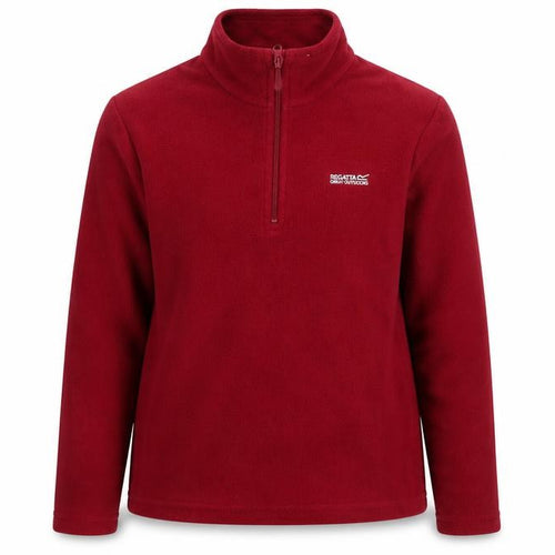 Regatta Women’s Red UK 10 1/4 Zip Fleece Pullover Sweatshirt