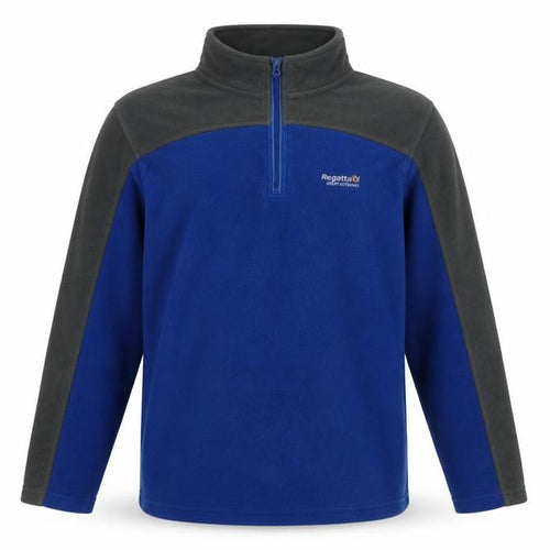 Regatta Men’s Blue Grey XXL 1/4 Zip Fleece Pullover Sweatshirt