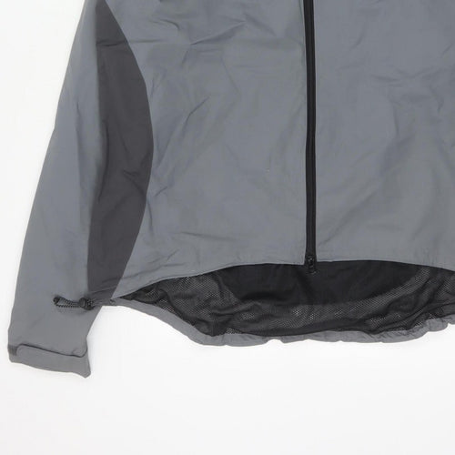 Altura Men’s Grey 2XL Cycling Rain Jacket Reflective Full Zip