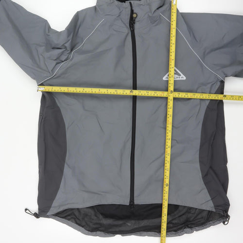 Altura Men’s Grey 2XL Cycling Rain Jacket Reflective Full Zip